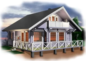 3D-malli hirsihuvilamallista 80